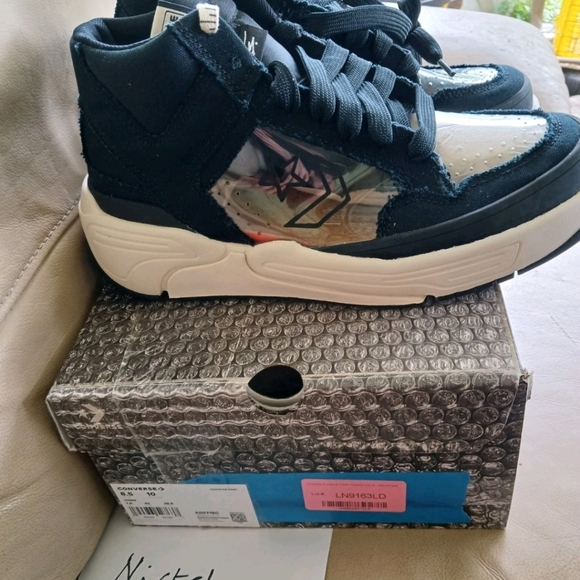 Converse Weapon CX Joshua Vides Black Clear Shoes A00715C Men's Size 8.5 - Picture 3 of 7